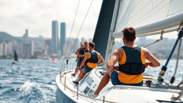 Olympic mom athletes sailing race highlighting childcare issues