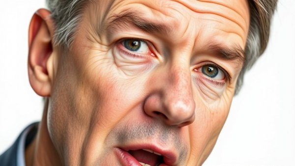 Close-up of a middle-aged man speaking passionately.