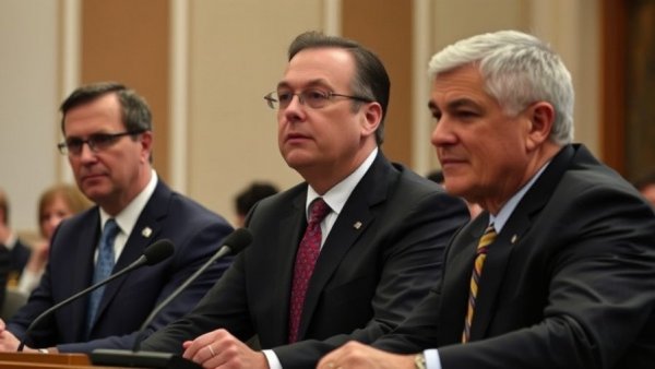 House immigration oversight hearing with focused men speaking