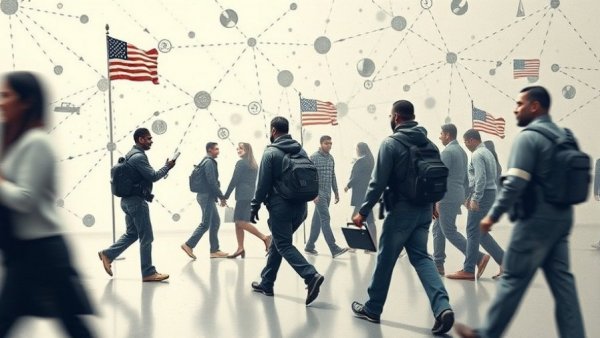 Conceptual image of immigration enforcement reform.