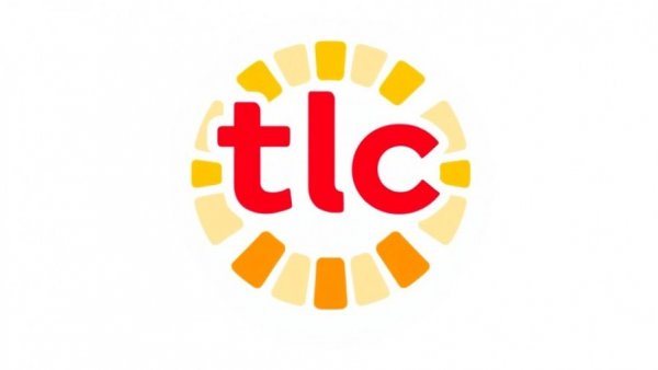 TLC logo with colorful circular design.
