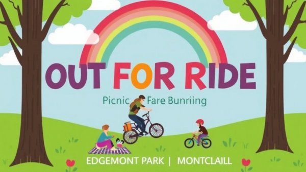  Out For Pride Picnic & Ride at Edgemont Park in Montclair NJ 