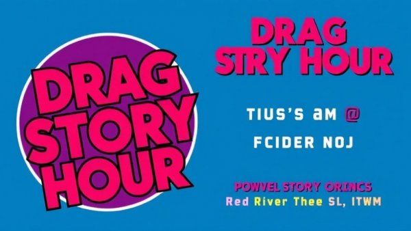  Drag Story Hour at Two River Theater in Red Bank NJ 
