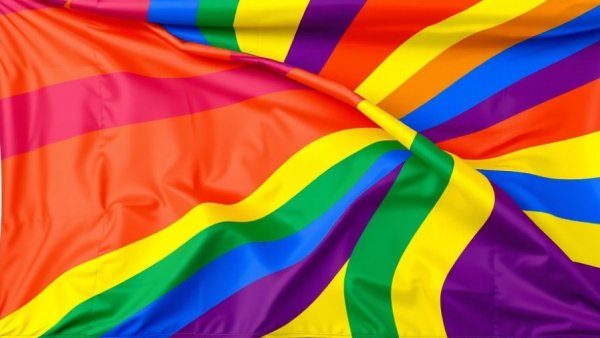 Diverse Pride flag symbolizing inclusivity at Pittsburgh Pride events 2022.