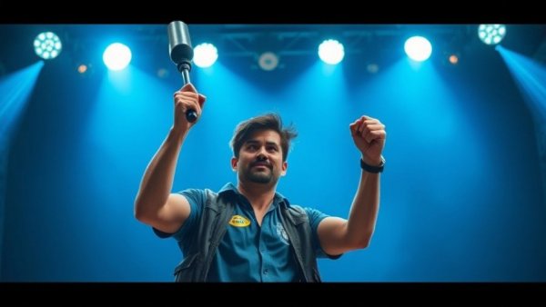 Powerful scene capturing determination, evocative of LGBTQ+ rights in Les Misérables.