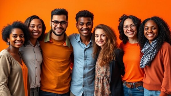 Group of six individuals amidst NDP leadership race challenges backdrop