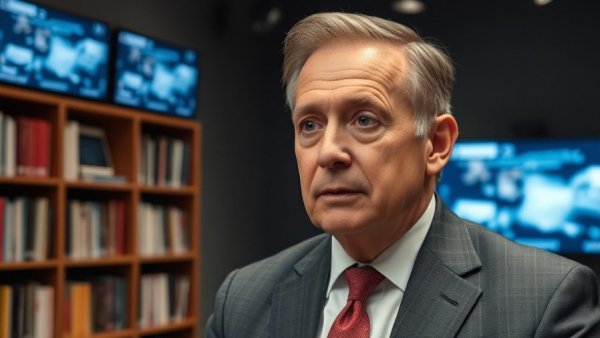 Interview on Cuba oil blockade humanitarian crisis in studio.