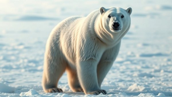 Modern web design inspiration with polar bear backdrop.