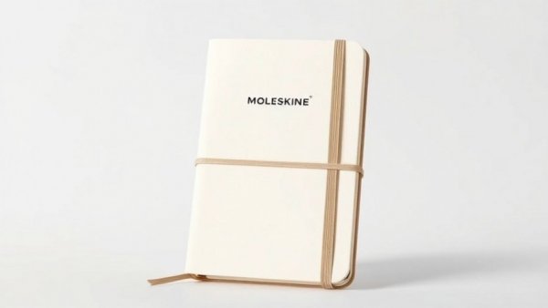 Moleskine sketchbook essential for digital designers' analog tools.