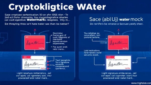 Visual cues for authentication: cryptographic watermarks and user verification.