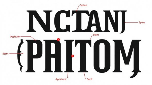 Graphic designer near me, typography diagram with font anatomy.