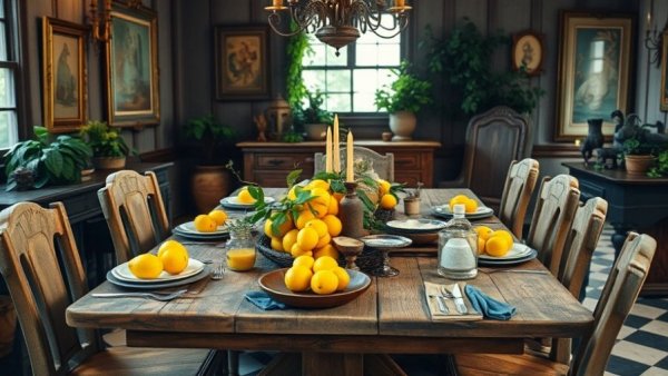 Pinterest World of Warcraft collaboration in a Shabby Chic dining room.