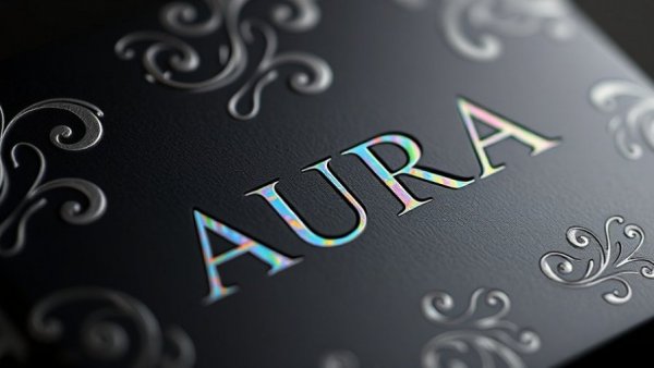 Elegant packaging design highlighting branding elements.