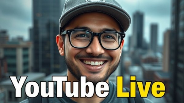 Local graphic designer near me hosting YouTube live event.