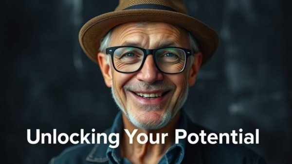 Local graphic designer near me, YouTube thumbnail with smiling man.