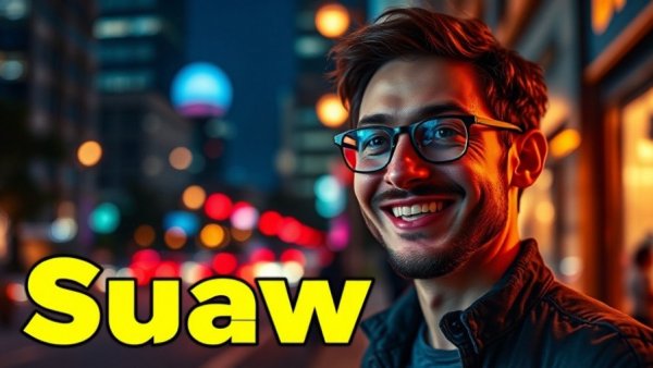 Vibrant graphic design trends 2026, urban night background.