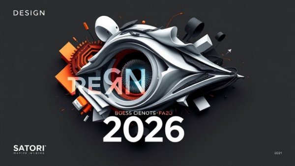 Design trends 2026 poster by a graphic designer near me.