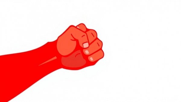 Khanna Massie Iran Resolution: red clenched fist symbol.