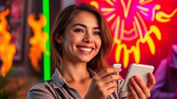 Image trace tool comparison featuring two logos with a woman in the center.