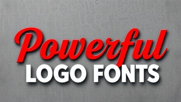 Powerful logo fonts for great typographic design 