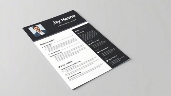 Sleek modern resume templates showcasing professional details.