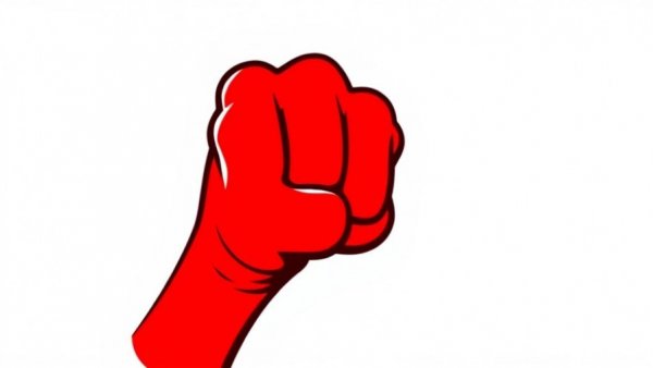 Trump AI Data Center Ratepayer Protection Pledge symbol as a red fist