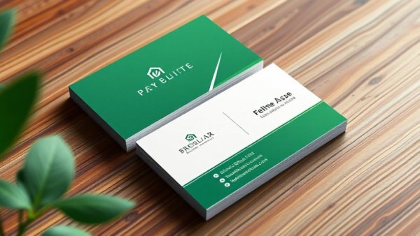 Premium business card templates in a sleek design.