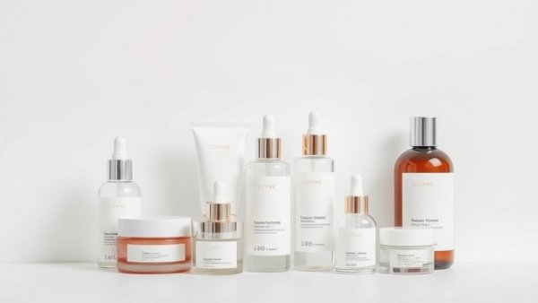Minimalist skincare packaging design showcasing compliance, neutral tones.