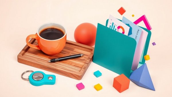 Stock illustrations for brand identity: abstract digital elements collage.