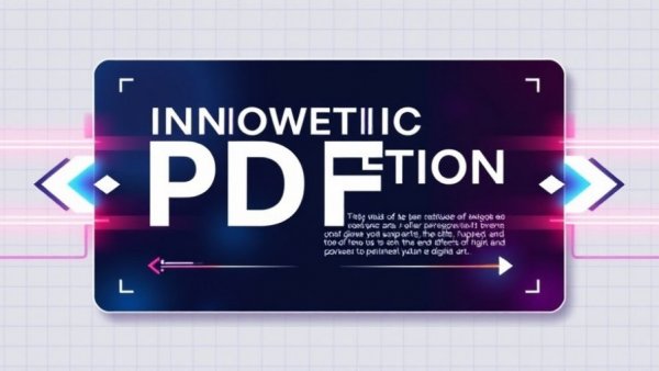 Modern PDF workflow for graphic designers with dynamic presentation.