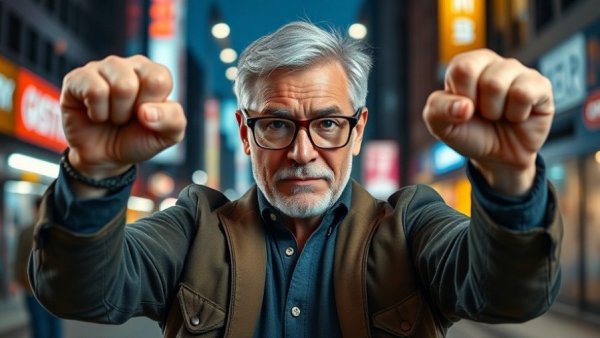 Redesigning your creative career after 50 featuring confident older man.