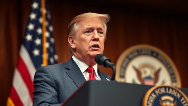 Speaker at podium during North Carolina Senate race 2026 event.