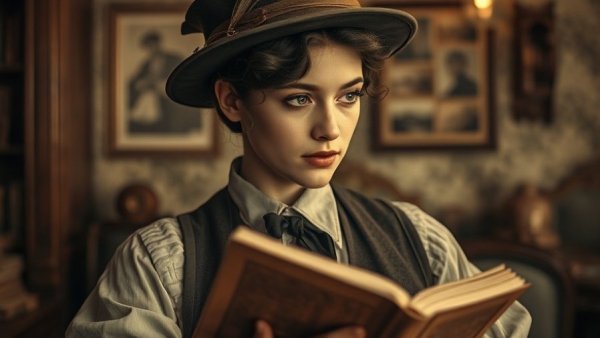 Vintage journal challenges gender binary in early 20th century.