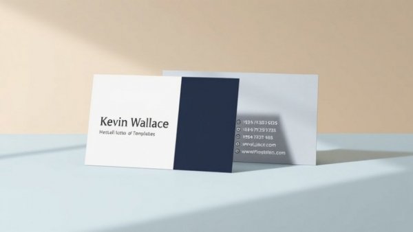 Sleek corporate business card templates with minimalist design.