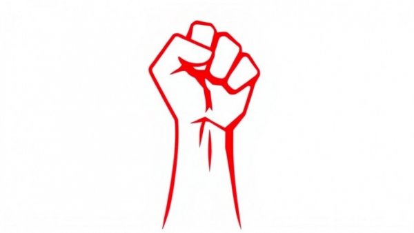 Symbolic red fist for 'Protect Liberty and End Warrantless Surveillance Act'.