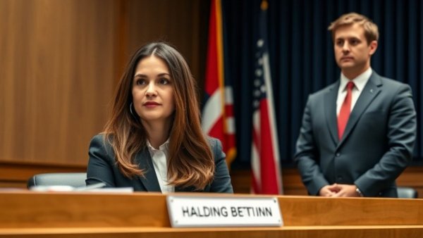 Trump Ousts Kristi Noem: Official portraits of two political figures.