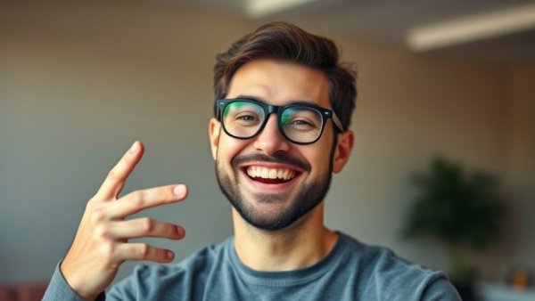 Eric Sedeño smiling and gesturing in collage - internet habits