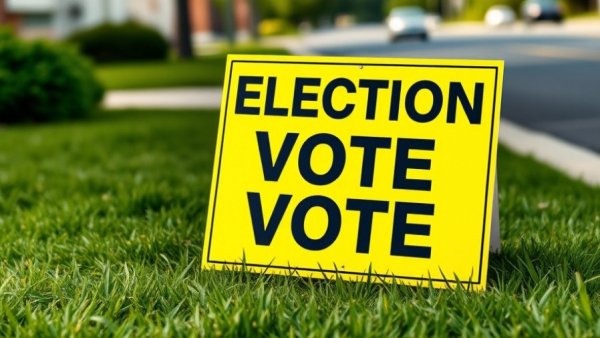 Bright yellow Canadian election sign for Ontario and Quebec byelections.