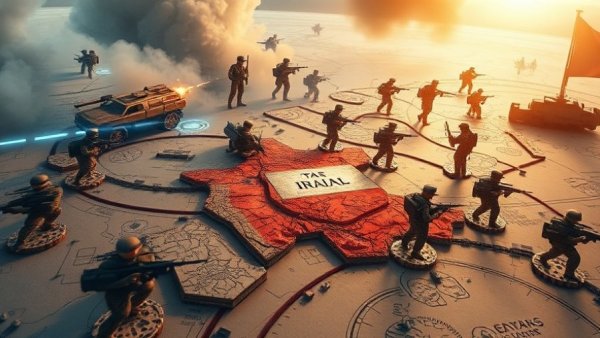 Abstract strategy planning, lessons from Iraq war for Iran regime change.