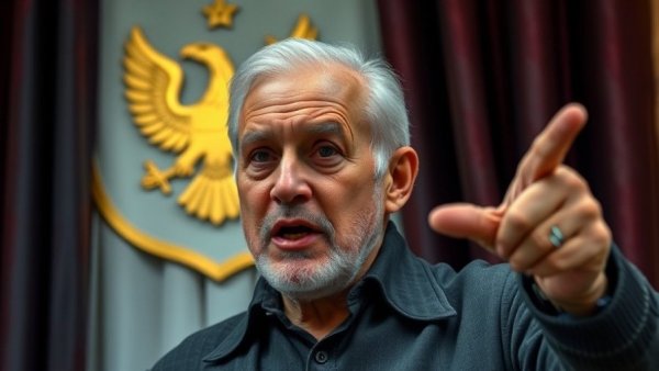 Older man speaking about election fraud in Pennsylvania.