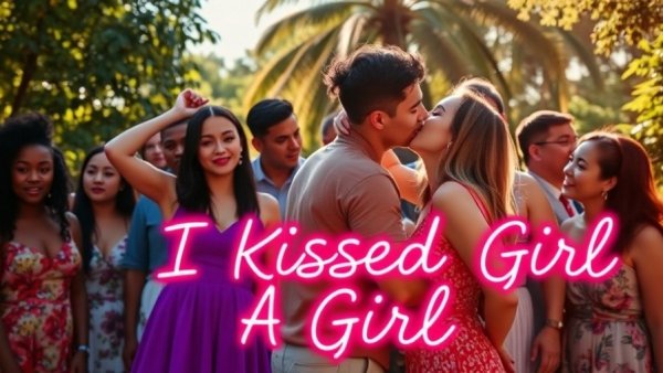 Promotional image of BBC LGBTQ+ dating show, colorful background.