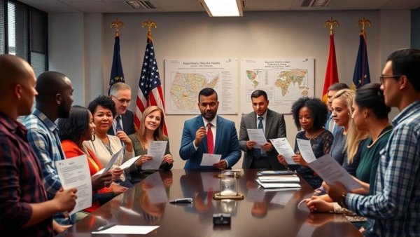 Symbolic illustration of SAVE America Act impact on voting rights.