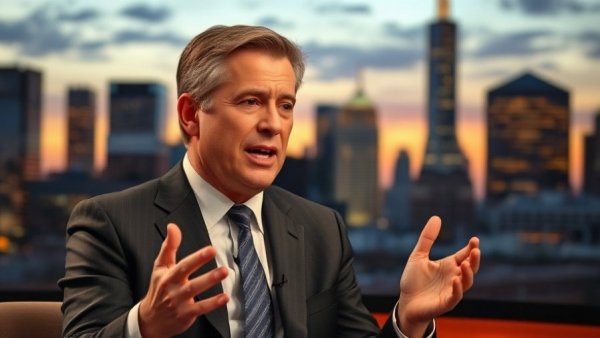 TV interview discussing Chicago primaries and big money influence.