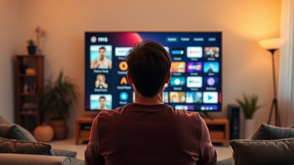 Choosing streaming apps on smart TV, related to Canada's Online Streaming Act.