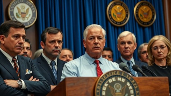 Dan Bongino public confrontation at press conference.