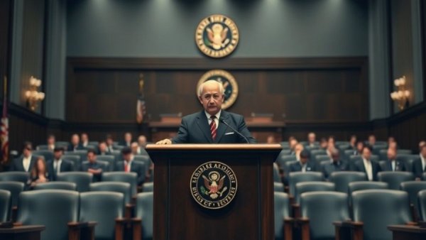 Symbolic depiction of Markwayne Mullin confirmed as Homeland Security Secretary.