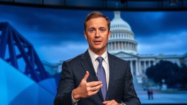 News anchor reporting on Trump lies about Iran war negotiations.