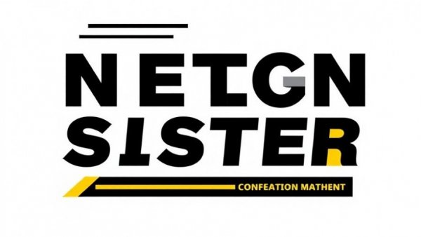 Graphic design thinking concept with bold typography and geometric shapes