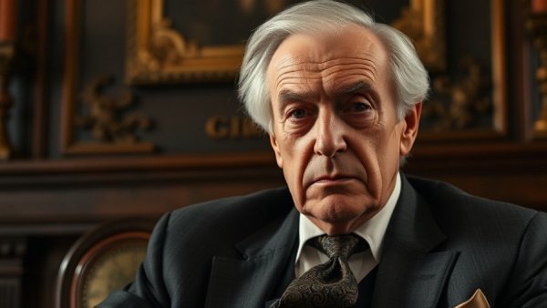 Distinguished older man in formal setting, Kennedy Center LGBTQ Rights.