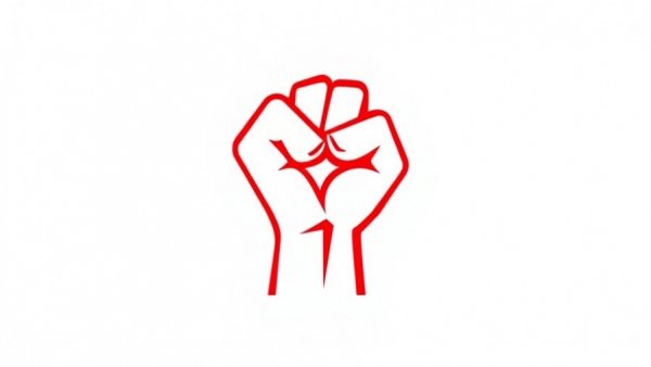 Red abstract fist logo representing support for FISA surveillance reforms.